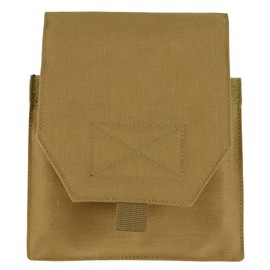 CONDOR 221124 Velcro Side Plate Pouches, Set of 2, Compatible with VAS, Coyote Brown