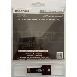 1974 Ford Truck Shop Manual (USB)