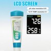 3T6B pH Meter Food Tester Professional pH Meter with Backlit