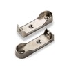 SO-TECH® 1 Pair of Wardrobe Rail Bearings for Oval Cupboard