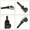 PORFOYO 4 Stück Reifendrucksensor, Reifendruckkontrollsystem, Reifendruckkontrollsensor Sensoren Reifendruckkontrolle Reifendrucküberwachungssystem Sensor
