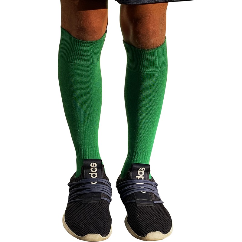 Couver - Calcetines de algodón acolchados para rodilla de béisbol,