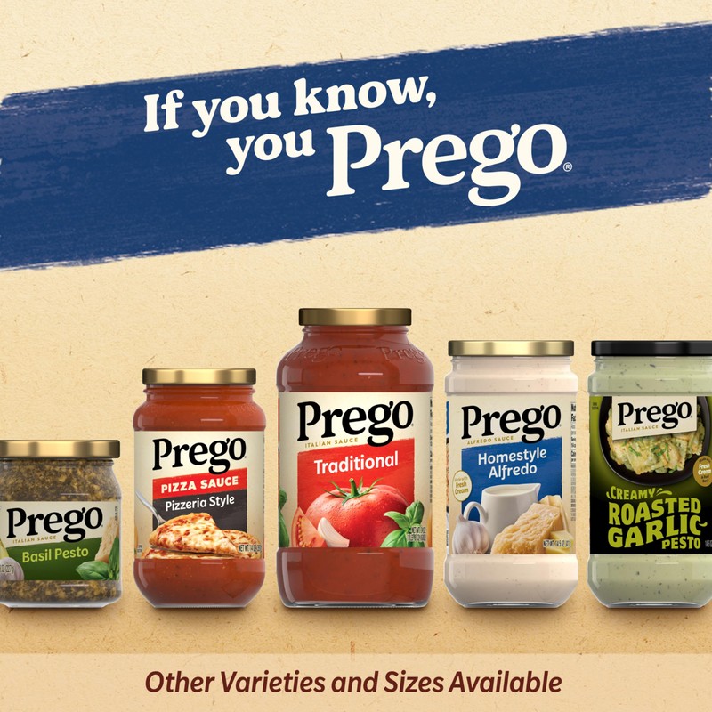 Prego Creamy Cheddar Cheese Sauce, 14.5 oz Jar (12 Pack)