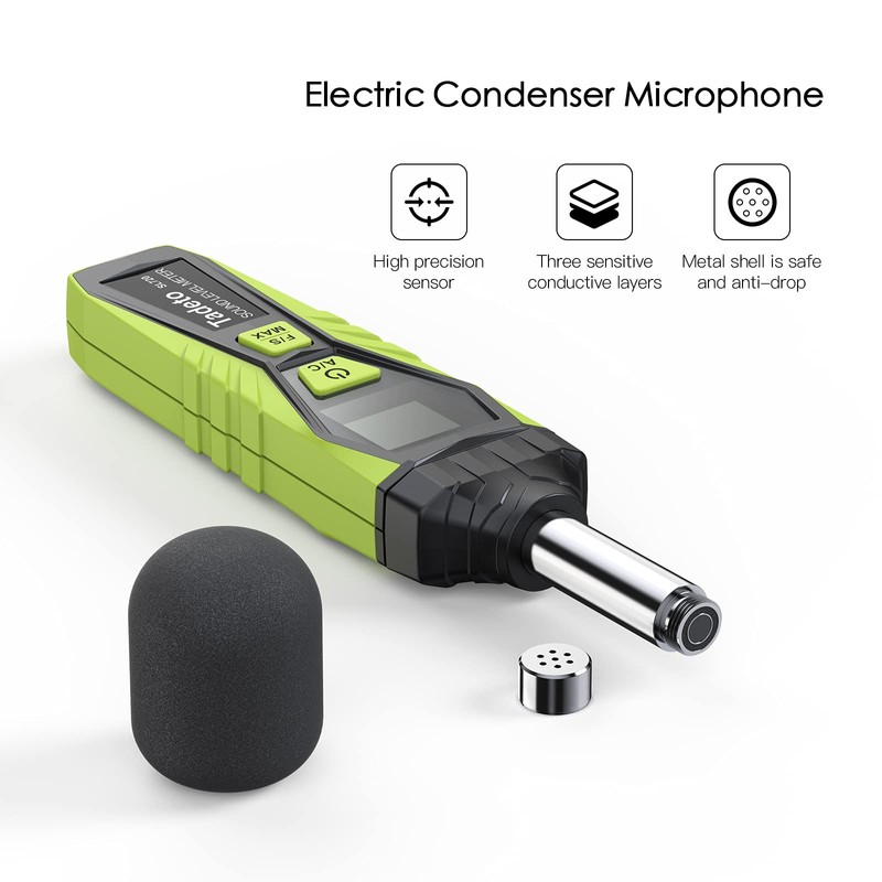 Decibel Meter, Tadeto Digital Sound Level Meter Portable SPL Meter