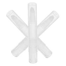 Healeved Compact Nail Art Supply Pen Set: Cuticle Oil Applicator Lip Gloss Tube Paint Pen Refillable