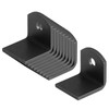heneng 10 Pcs Weld Tab Bent with 3/8" Hole, Trailers