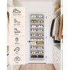 ULG Over The Door Shoe Organizer for Closet Fit 24-32