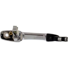 KarParts360 - Tirador de puerta para Mazda CX-7 2007-2012 lado del conductor | delantero | exterior | chapado en cromo | con agujero de llave | Embellecimiento: todos los submodelos
