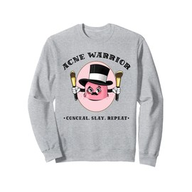 Cosmetology Anti Acne Makeup Pimple Dermatologists Sweatshirt