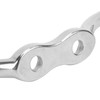 2pcs/set 6in Cleat Stainless Steel Flagpole Cleat Hook Flag Halyard