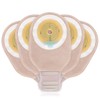 OUCHAN 1-Piece Ostomy Bags Colostomy Pouch with Hook and Loop