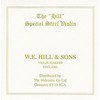 Hill 4410SB String Violin E. Ball End. Strong