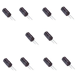 HeyNana - Electrolytic Capacitors 1000uF 1000mF 10V Aluminium Electrolytic Capacitor Pack of 10