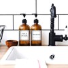 12PCS Waterproof Hand Soap Labels for Bottles, Bathroom/Kitchen Hand Soap