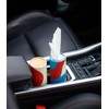 Small Car Tissues Holder with Facial Tissues - 4PK -