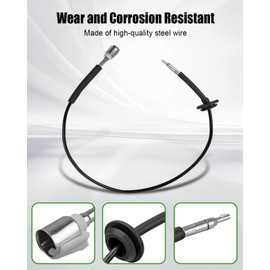 Speedometer Cable Fit for Honda Civic CRX CX DX EX LX HF SI M T 1988 1989 1990 1991 Replace 78410-SH3-A02 78410SH3A02