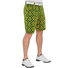 Royal & Awesome Men's Golf Shorts, amazeballs