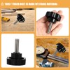 Alipis 2pcs Swing Replacement Screw T Track Bolts Clamping Knob