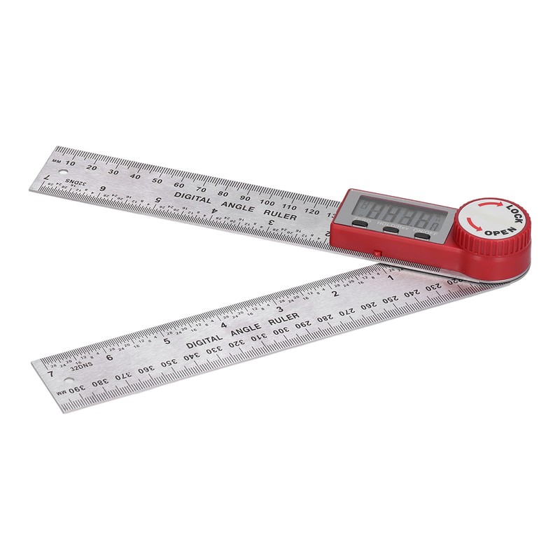 Angle Finder 360° Digital Display Durable Stainless Steel Portable Electronic
