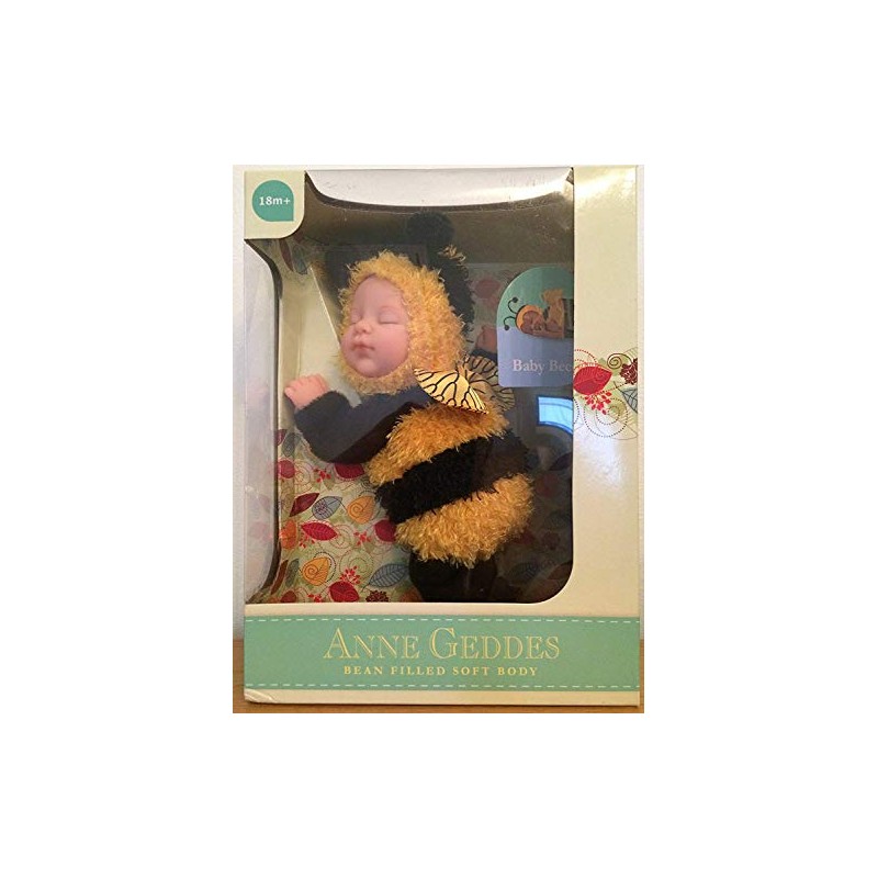 Anne Geddes 579110 Sleeping Baby Bee Doll 9 inch -