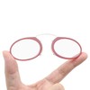 COVESATO Mini Armless Reading Glasses for Men Women Slim Thin