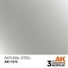 AK Interactive 3rd Gen Metallic Natural Steel 17ml