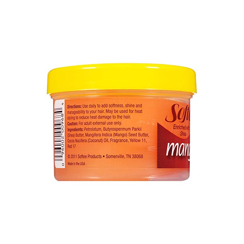 Softee Mango Shea Butter Daily Hair Dress 3 Oz