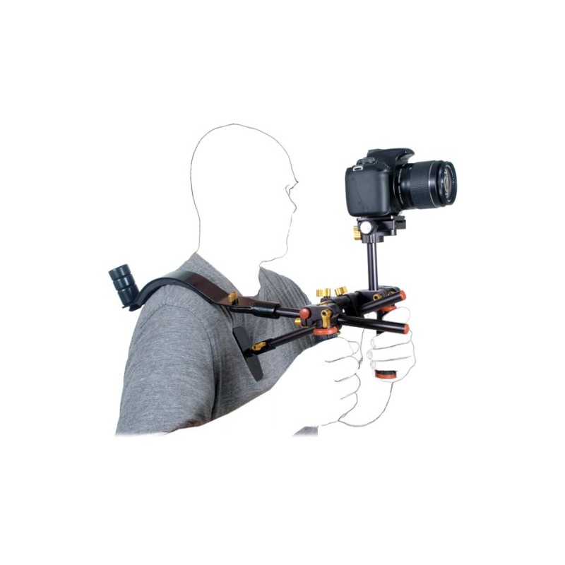 DLC V2 HD-DSLR Camera Video Rig Shoulder Brace Stabilizer