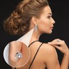 4pcs Earring Backs for Droopy Ears, Copper Earring Lifters Backs