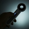 30X Handheld Magnifier 3 Levels Brightness Adjustment Touch Control LED
