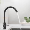 Kitchen Tap, Stainless Steel Tap with Water Column Mode, Suitable