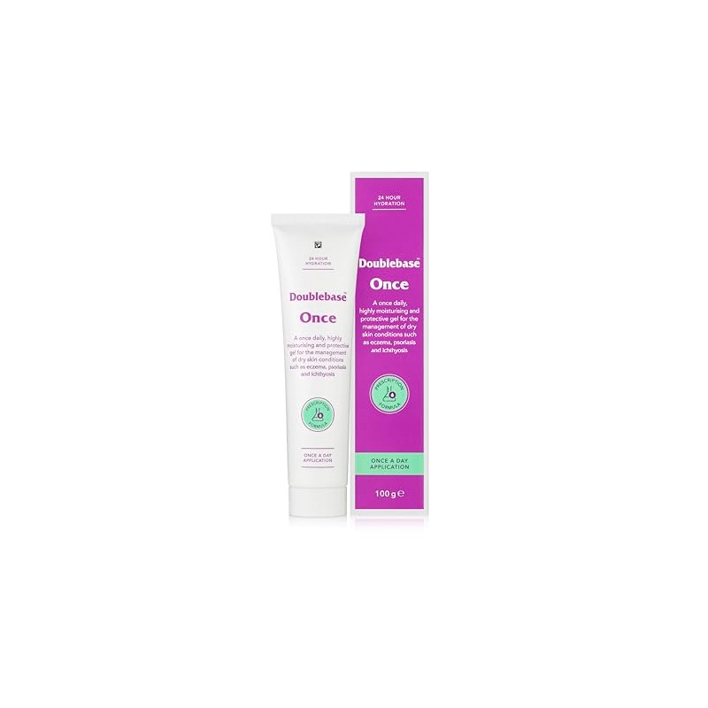 Doublebase Once Emollient Gel. Once-daily, highly moisturising, protective gel for