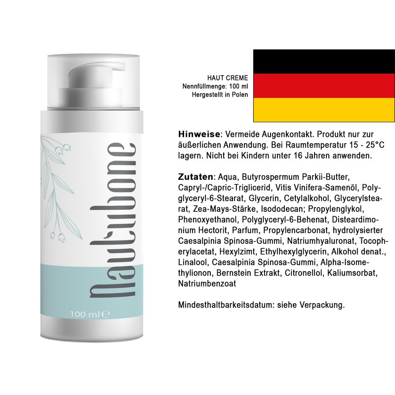 Nautubone Cream - 300 ml (3 x 100 ml), pack
