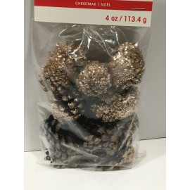 Ashland NEW MINI PINECONE FALL HOLIDAY VASE BOWL FILLER SCATTER 4 OZ FREE SHIP