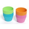 Bakerpan Silicone Mini Cupcake Holders, Mini Cupcake Liners, Pastry &