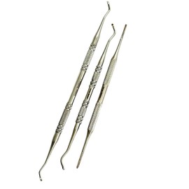 Ingrown Toenail Set of 3pcs, Nail File & 2 Lifters - Pedicure Tools for Feet, Toenail File and Lifters, Ingrown Toenail Treatment Ingrown Toenail Removal Kit Ingrown Toenail Tool | German Steel