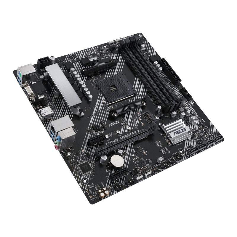 ASUS Prime A520M-A II/CSM AMD AM4(3rd Gen Ryzen) microATX Commercial
