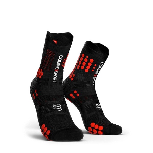 COMPRESSPORT - Running Socks - Pro Racing Socks V3 Trail - Trail Running - Anti-blister - Optimal hold, premium comfort and moisture management - Running, triathlon and multi-activities