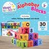 Magic Sensory Alphabet Stacking Blocks for Toddlers - 30 Pcs