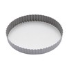 KitchenCraft Non Stick Flan Dish/Quiche Tin with Loose Base, Round,