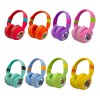 Maíz Audifonos Diadema Bluetooth Inalambricos Radio Fm Niños Color Azul