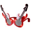 Rock Guitar Light Up Flashing LED Sunglasses (Set of 12)