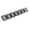 Savadi-Car 7pcs Black Front Grille Insert Mesh Ring Decor Kit