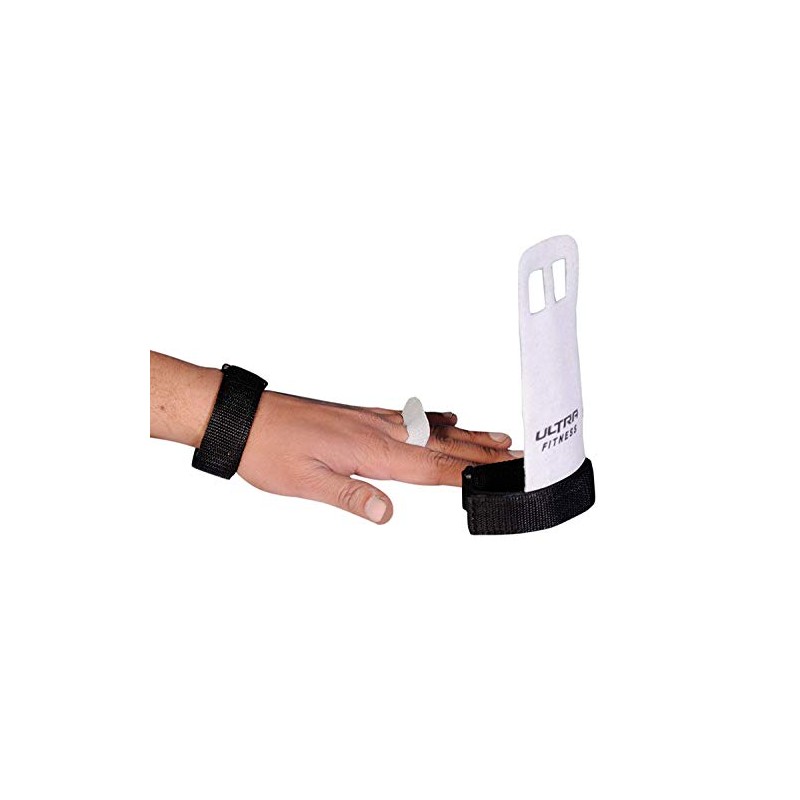 ULTRA FITNESS Leather Grips Gymnastic Palm Protectors Hand Guards Gym