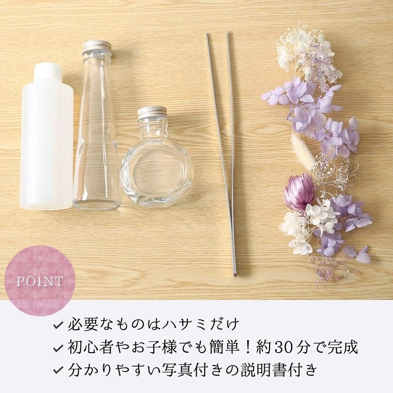 MULCOL Herbarium Handmade Kit, Flower Material, Set, Free Research, Free