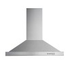 Tieasy 30in Kitchen Wall Mounted Range Hood Stainless Steel 450CFM