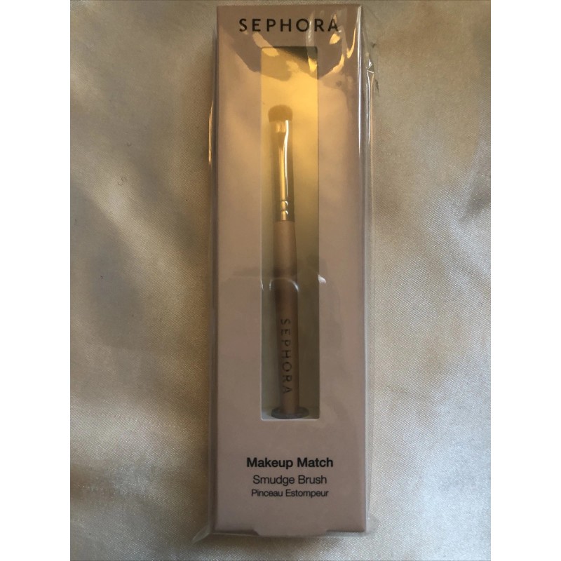 Sephora Makeup Match Smudge Eyeshadow Brush Synthetic Hairs Sealed NIB