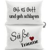 Aosumin Gib es Gott und GEH schlafen Funny Cushion Covers