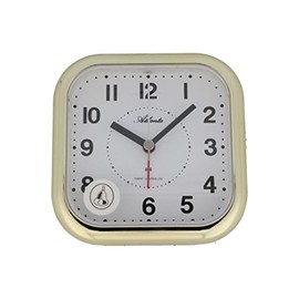 Atlanta 1829-9 Senior Alarm Clock Radio Bell Tone Analogue Gold