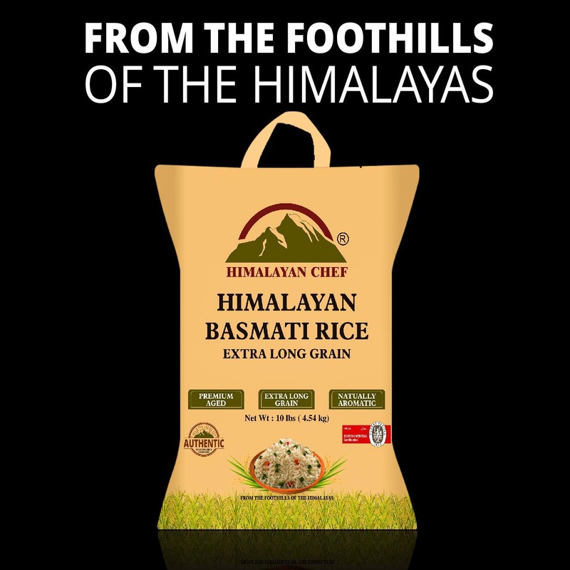 Himalayan Basmati Rice 10 lbs